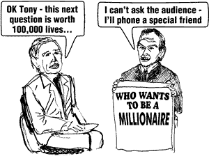 Who wants to be a millionaire?