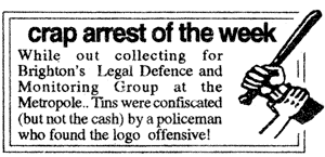 crap arrest of the week