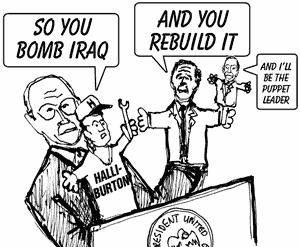 Cheney - the hands behind the puppets