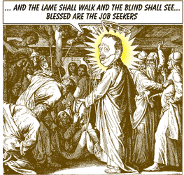 Blunkett performs miracles to get the sick back to work...