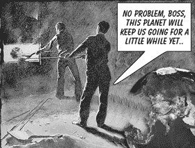 Coal powered climate change