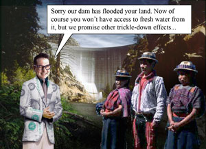 Hydro-electric dam in Guatemala