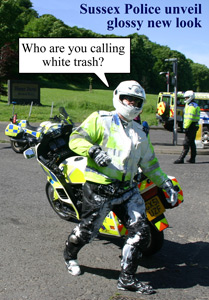 Sussex Police unveil glossy new look