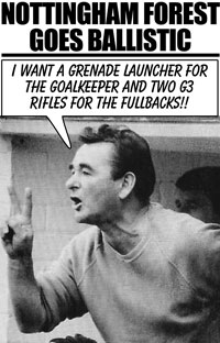 Nottingham Forest goes ballistic