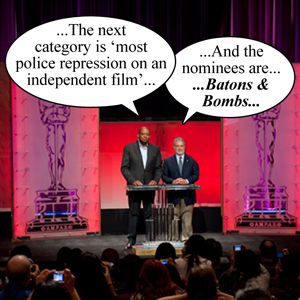 Brighton film maker has house raided in a cack-handed intelligence gathering exercise by Sussex Police about the Smash EDO campaign. 