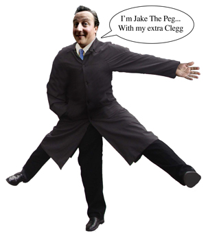 I'm Jake the Peg... with my extra Clegg