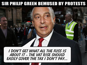 Sir Philip Green tax dodger