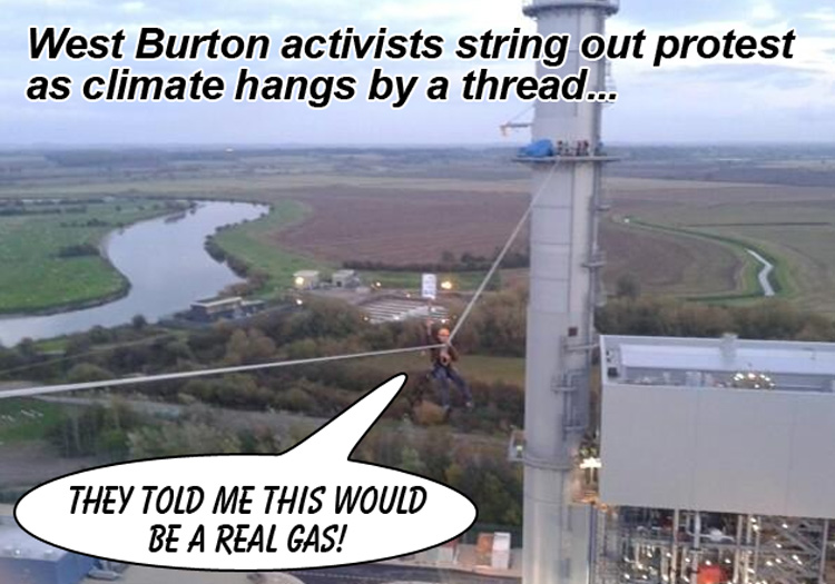 West Burton protests