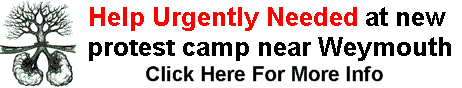 Protest Camp in Lodmoor Valley, Weymouth