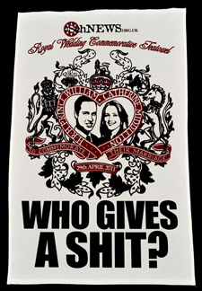 Royal Wedding Commemorative Teatowel