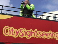 Video Nasties - police film demonstrators in Brighton